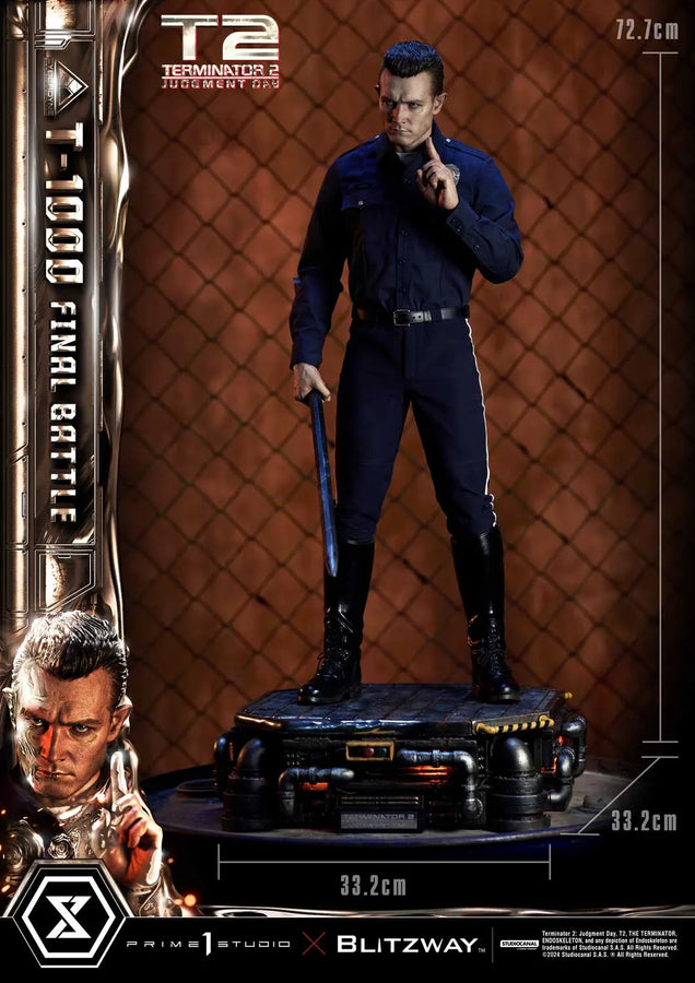 T-1000 (Deluxe Version) Terminator 2: Judgment Day – Prime1Studio – ActionFigure Brasil