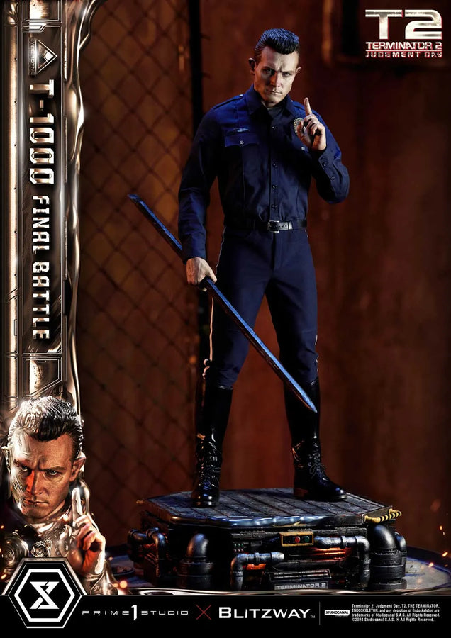 T-1000 (Deluxe Version) Terminator 2: Judgment Day – Prime1Studio – ActionFigure Brasil