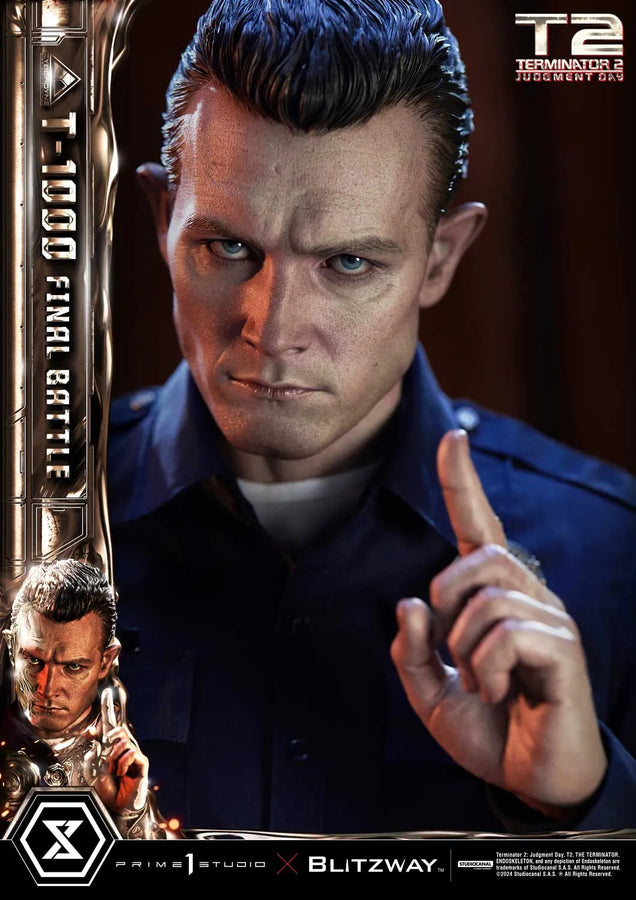 T-1000 (Deluxe Version) Terminator 2: Judgment Day – Prime1Studio – ActionFigure Brasil