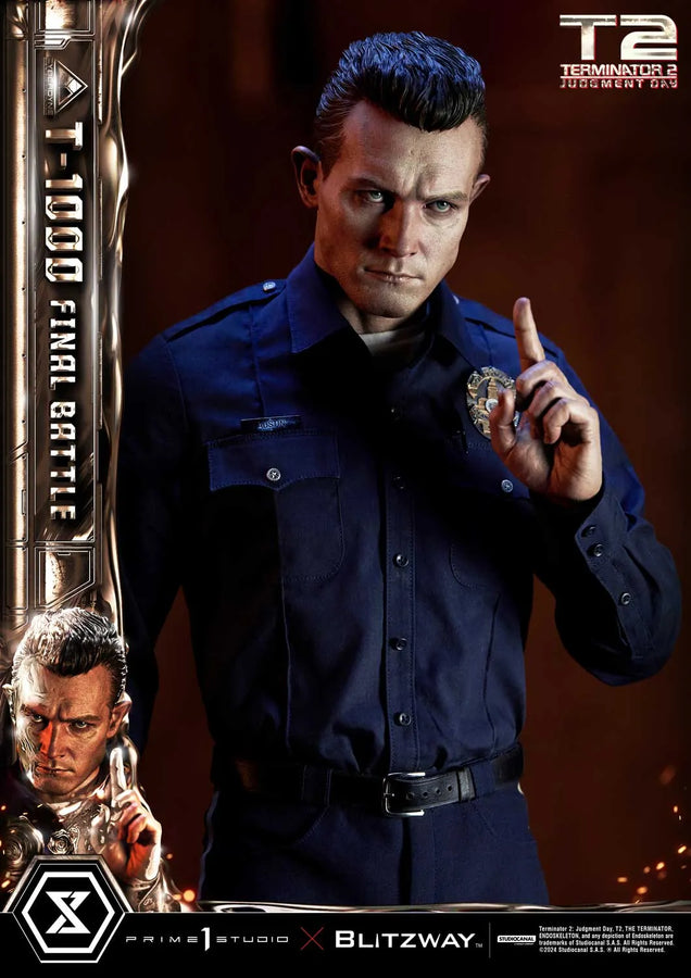 T-1000 (Deluxe Version) Terminator 2: Judgment Day – Prime1Studio – ActionFigure Brasil