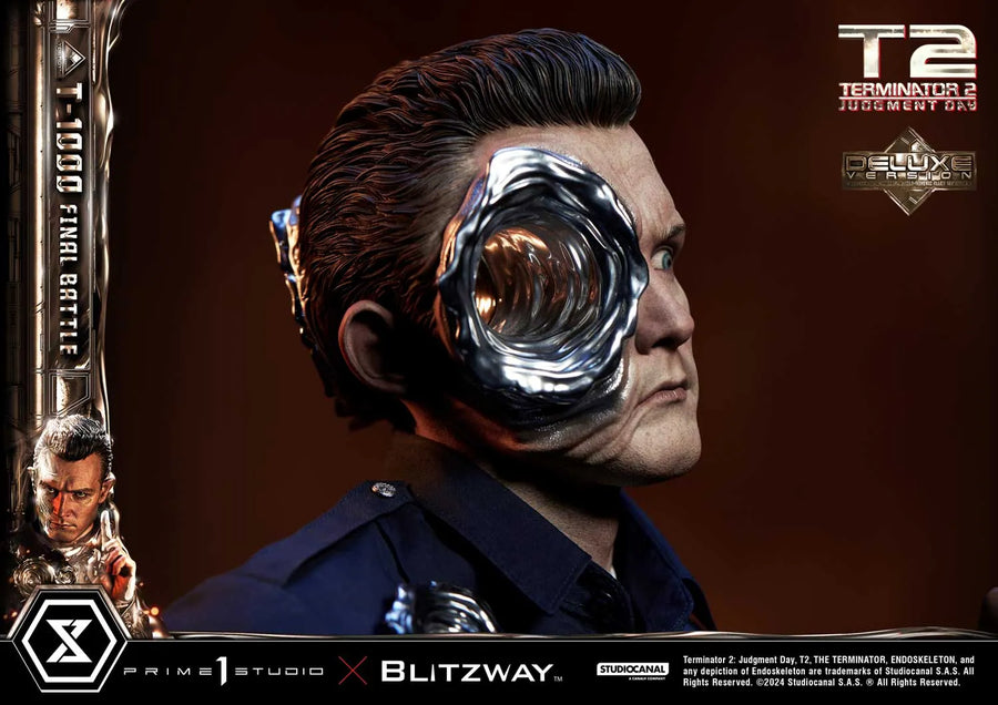 T-1000 (Deluxe Version) Terminator 2: Judgment Day – Prime1Studio – ActionFigure Brasil