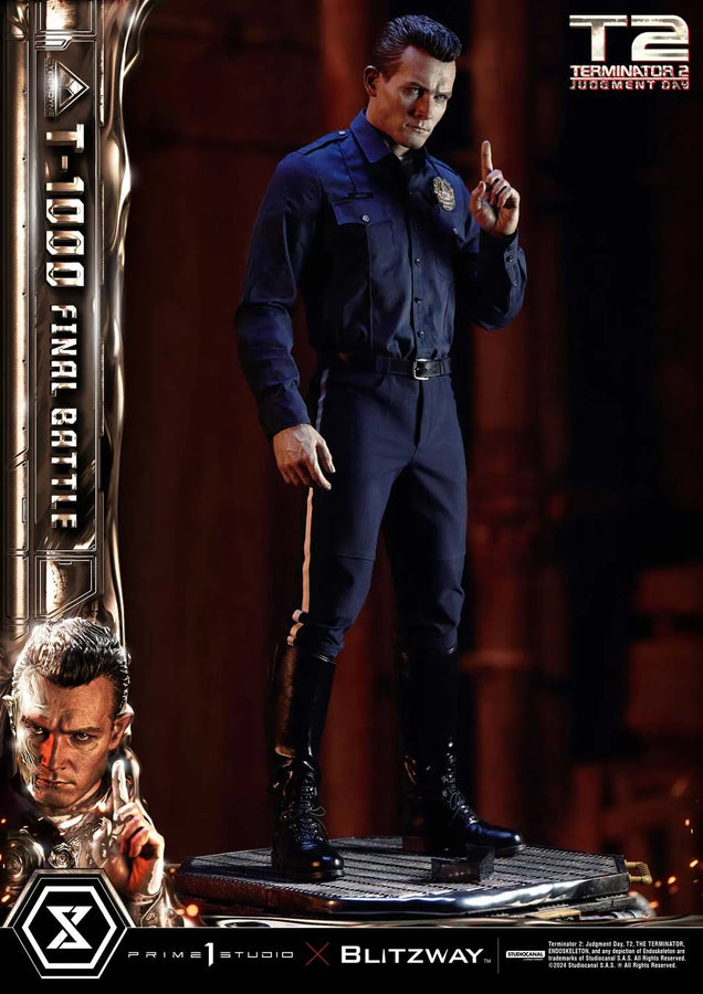 T-1000 (Deluxe Version) Terminator 2: Judgment Day – Prime1Studio – ActionFigure Brasil