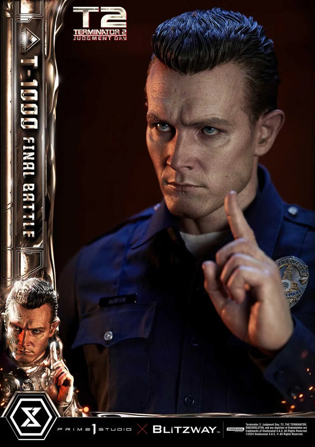 T-1000 (Deluxe Version) Terminator 2: Judgment Day – Prime1Studio – ActionFigure Brasil