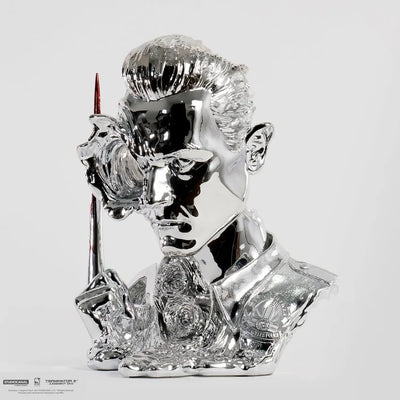 T-1000 (Liquid Metal) Deluxe Art Mask - LIMITED EDITION: 1000 (Deluxe Version) – PureArts – ActionFigure Brasil — detalhe do produto