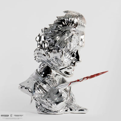 T-1000 (Liquid Metal) Deluxe Art Mask - LIMITED EDITION: 1000 (Deluxe Version) – PureArts – ActionFigure Brasil — ângulo diferente