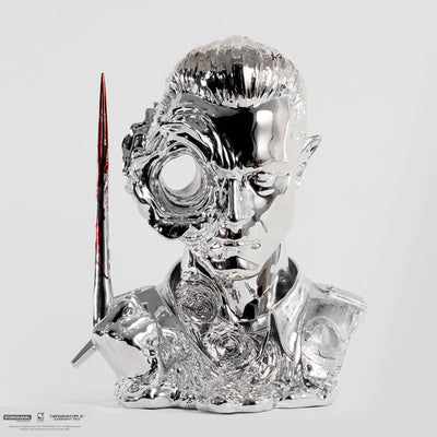 T-1000 (Liquid Metal) Deluxe Art Mask - LIMITED EDITION: 1000 (Deluxe Version) – PureArts – ActionFigure Brasil — detalhe do produto