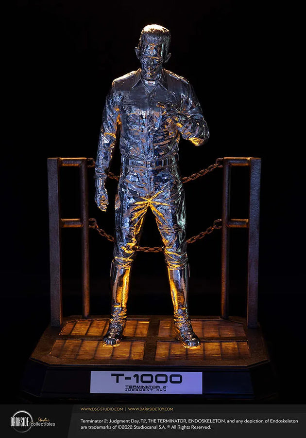 T-1000 Liquid Metal - LIMITED EDITION: 350 (Liquid Metal) – DarkSide Collectibles Studio – ActionFigure Brasil