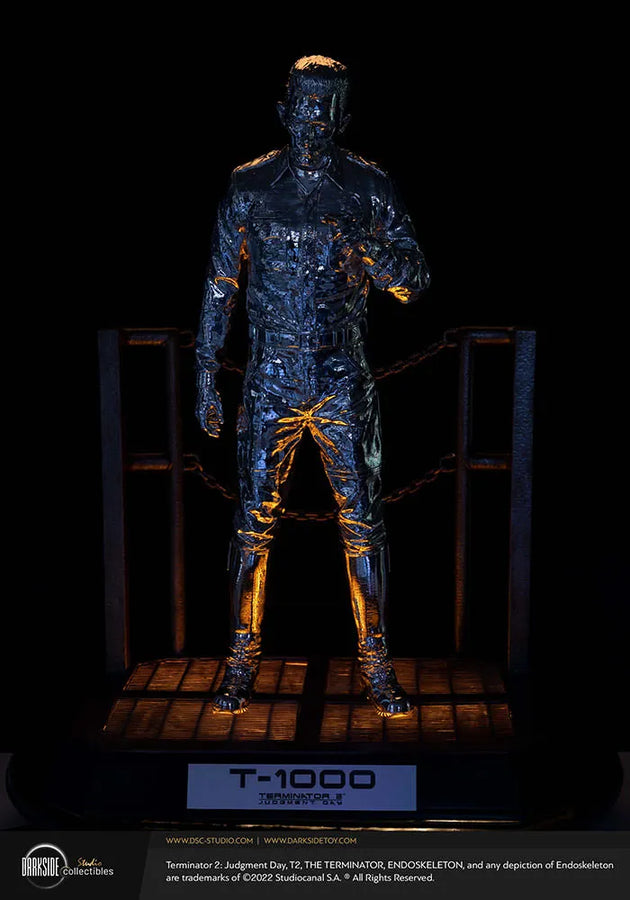 T-1000 Liquid Metal - LIMITED EDITION: 350 (Liquid Metal) – DarkSide Collectibles Studio – ActionFigure Brasil