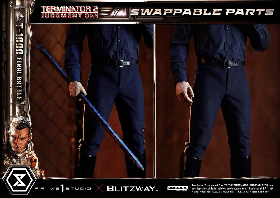 T-1000 (Regular Version) Terminator 2: Judgment Day – Prime1Studio – ActionFigure Brasil