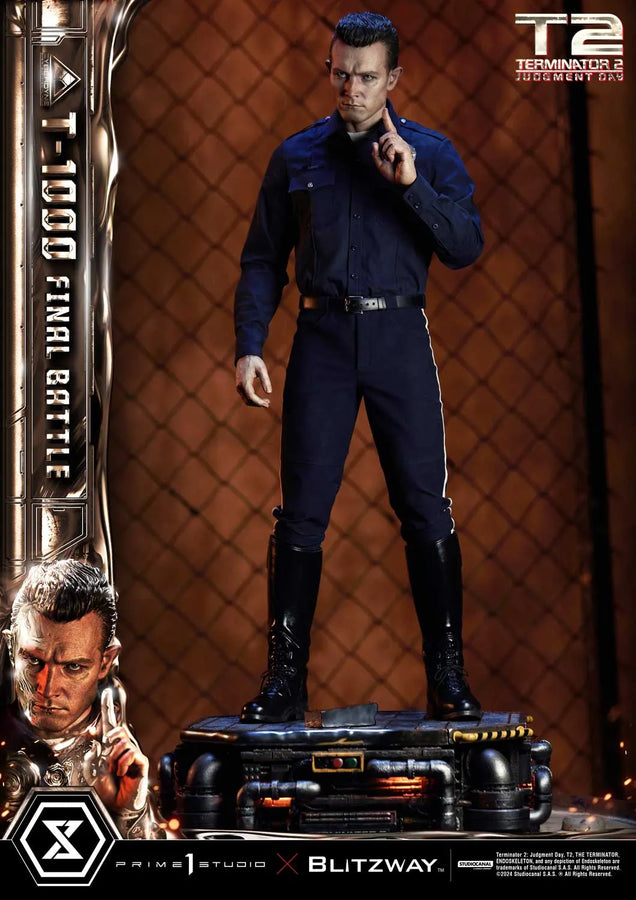 T-1000 (Regular Version) Terminator 2: Judgment Day – Prime1Studio – ActionFigure Brasil