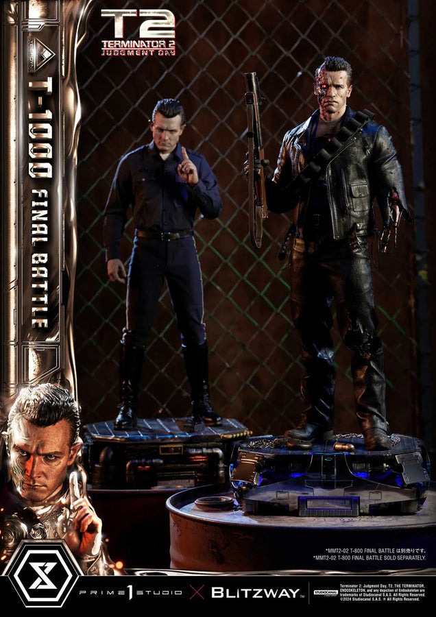 T-1000 (Regular Version) Terminator 2: Judgment Day – Prime1Studio – ActionFigure Brasil