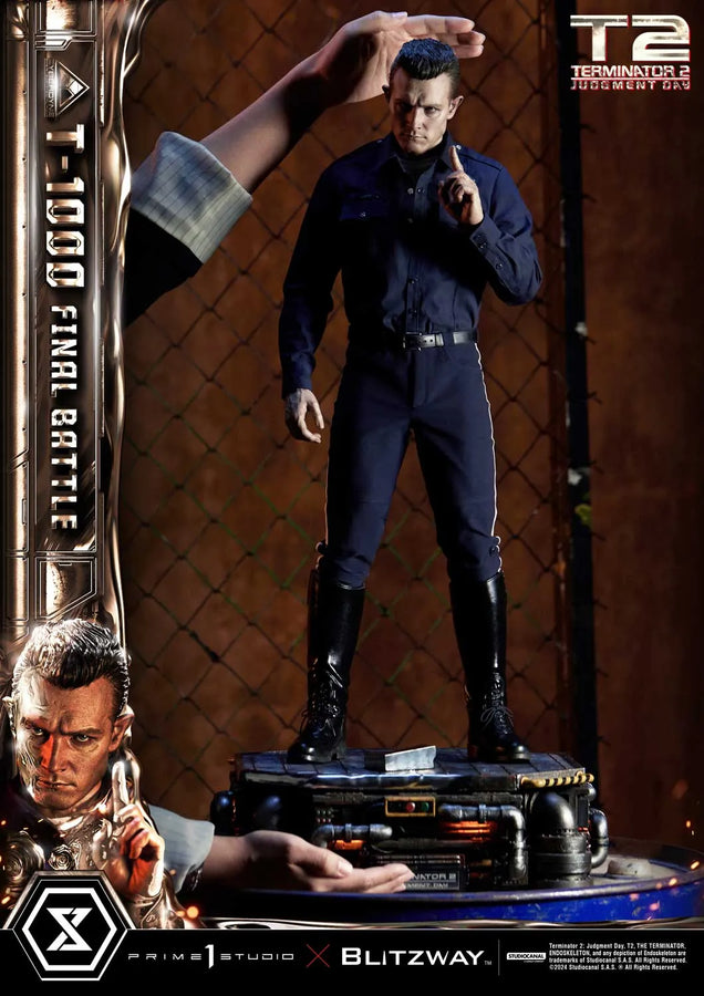 T-1000 (Regular Version) Terminator 2: Judgment Day – Prime1Studio – ActionFigure Brasil