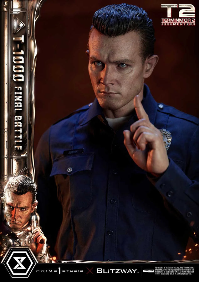 T-1000 (Regular Version) Terminator 2: Judgment Day – Prime1Studio – ActionFigure Brasil
