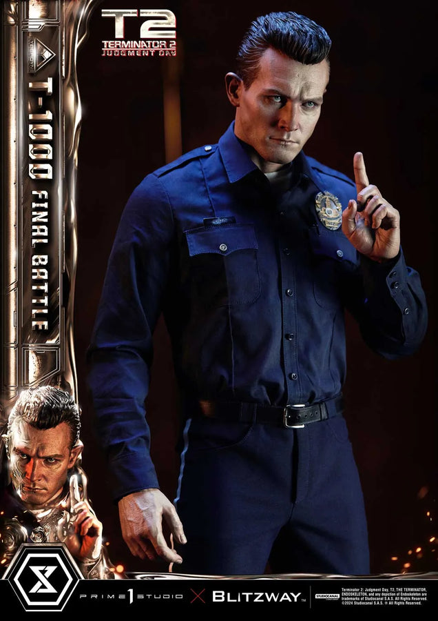 T-1000 (Regular Version) Terminator 2: Judgment Day – Prime1Studio – ActionFigure Brasil