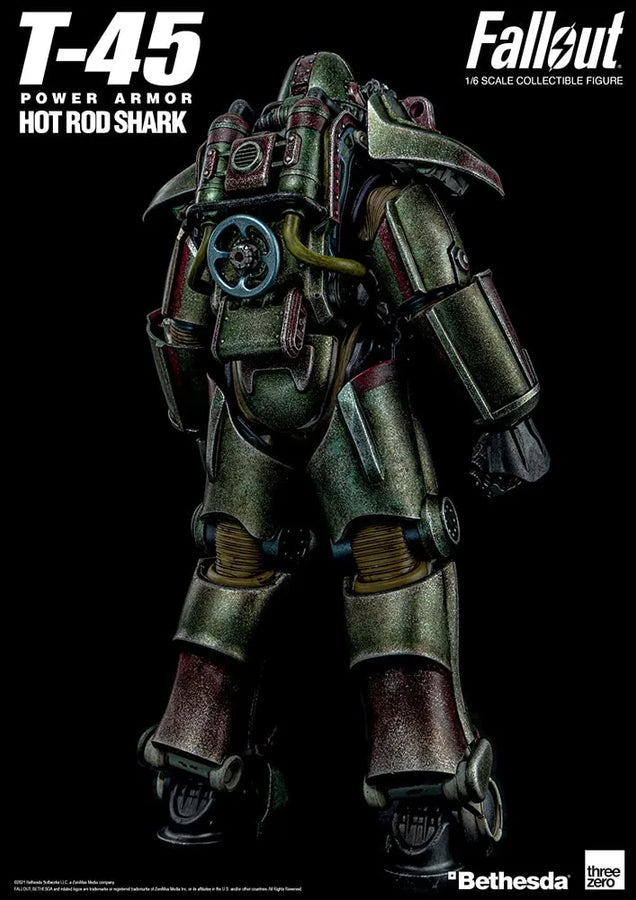 T-45 Hot Rod Shark Armor Pack – Threezero – ActionFigure Brasil