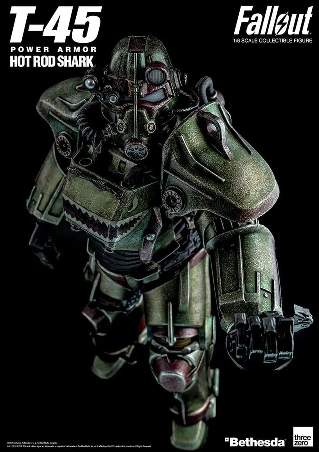 T-45 Hot Rod Shark Armor Pack – Threezero – ActionFigure Brasil