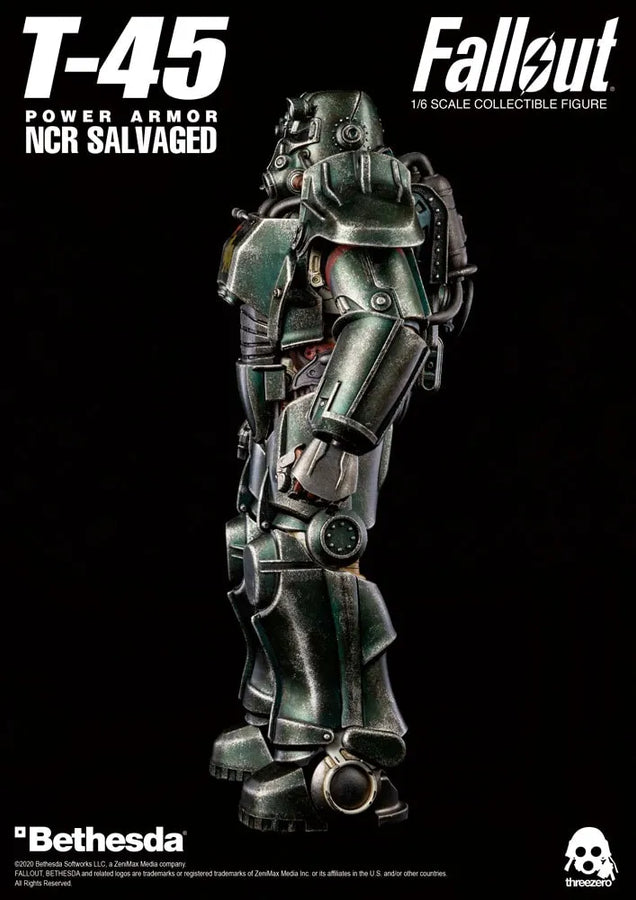 T-45 NCR Salvaged Power Armor – Threezero – ActionFigure Brasil