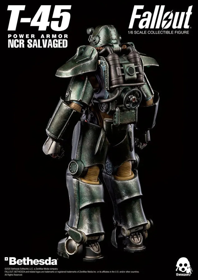 T-45 NCR Salvaged Power Armor – Threezero – ActionFigure Brasil