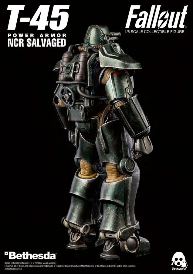 T-45 NCR Salvaged Power Armor – Threezero – ActionFigure Brasil