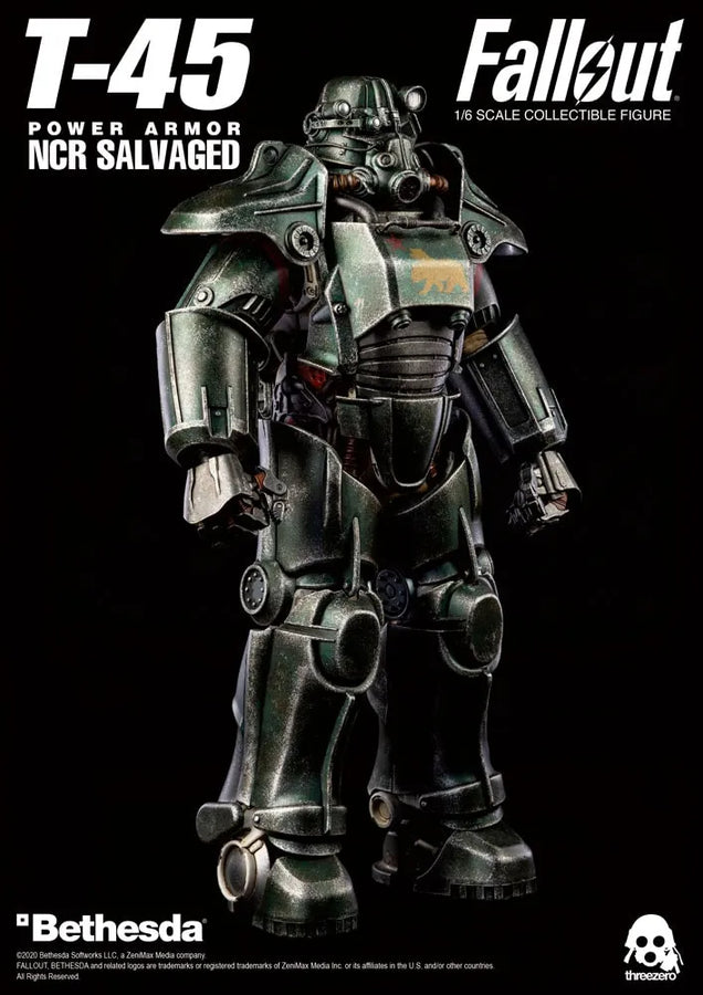 T-45 NCR Salvaged Power Armor – Threezero – ActionFigure Brasil