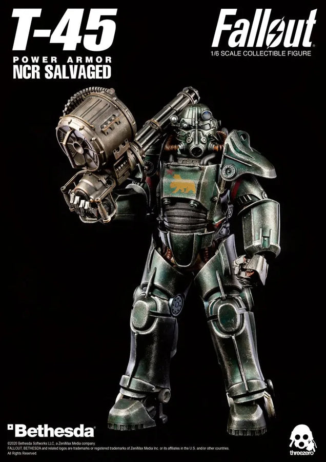T-45 NCR Salvaged Power Armor – Threezero – ActionFigure Brasil