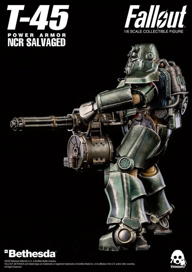 T-45 NCR Salvaged Power Armor – Threezero – ActionFigure Brasil