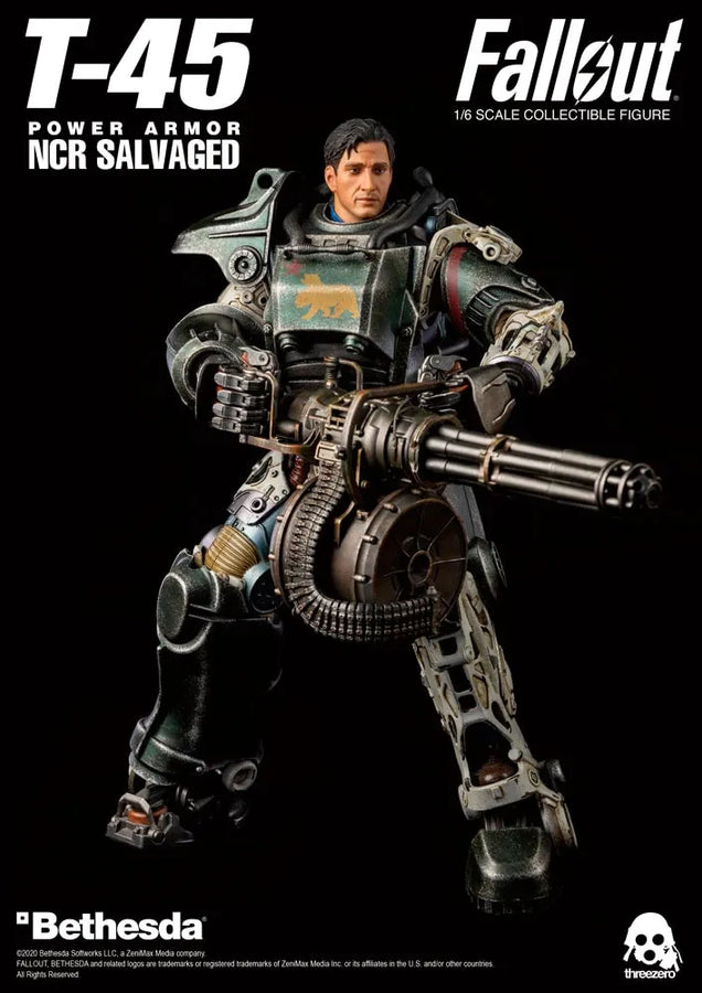 T-45 NCR Salvaged Power Armor – Threezero – ActionFigure Brasil