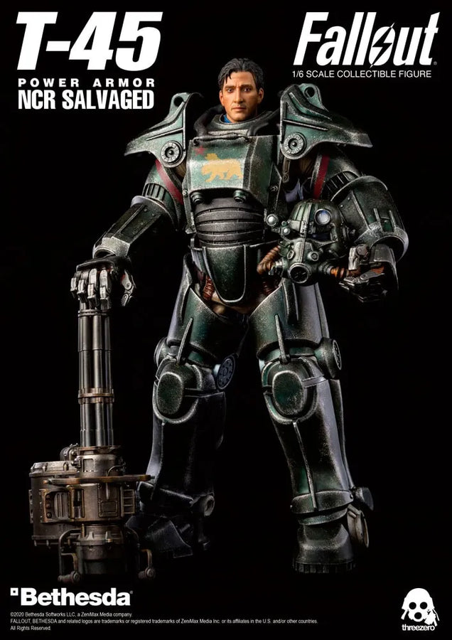 T-45 NCR Salvaged Power Armor – Threezero – ActionFigure Brasil