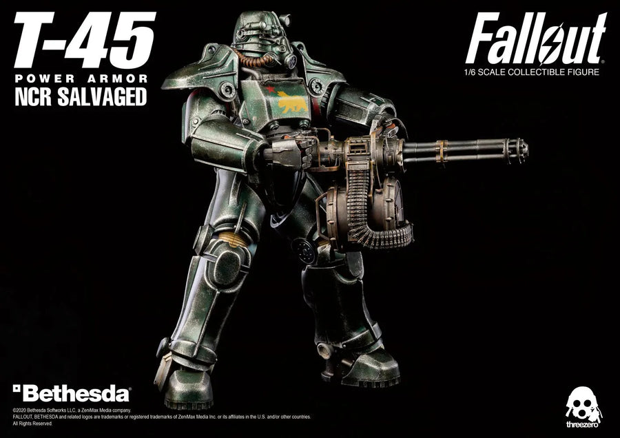 T-45 NCR Salvaged Power Armor – Threezero – ActionFigure Brasil