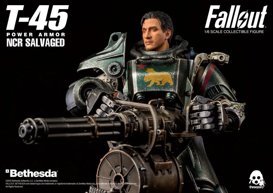 T-45 NCR Salvaged Power Armor – Threezero – ActionFigure Brasil