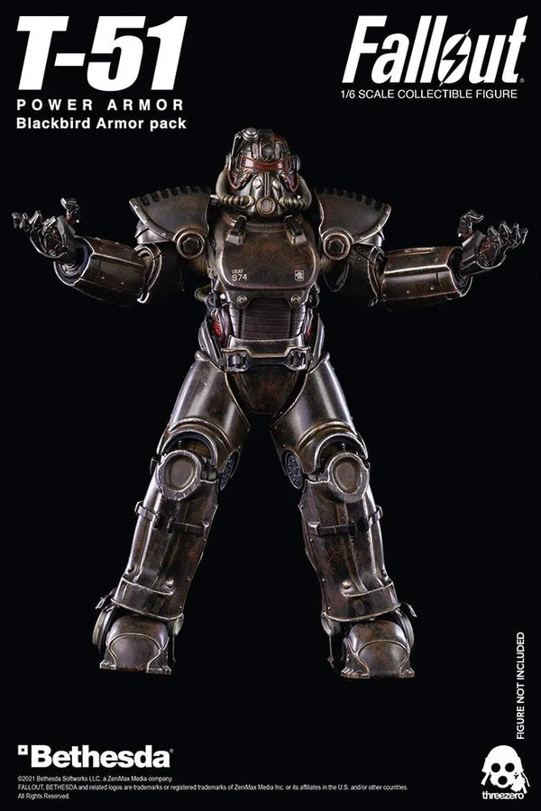 T-51 Blackbird Armor Pack – Threezero – ActionFigure Brasil