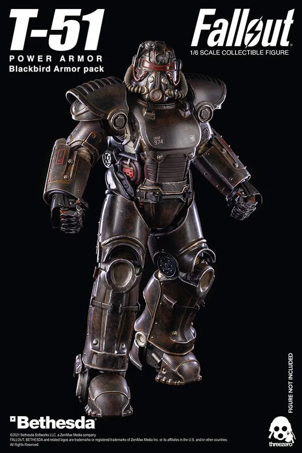 T-51 Blackbird Armor Pack – Threezero – ActionFigure Brasil