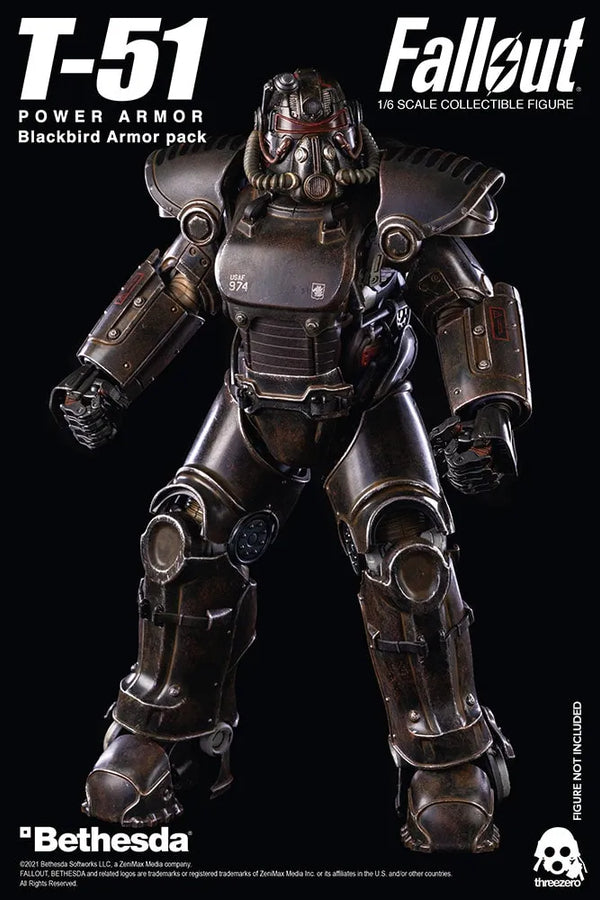 T-51 Blackbird Armor Pack – Threezero – ActionFigure Brasil