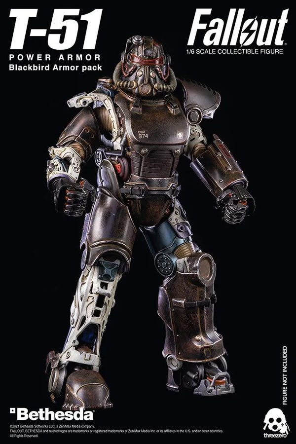 T-51 Blackbird Armor Pack – Threezero – ActionFigure Brasil