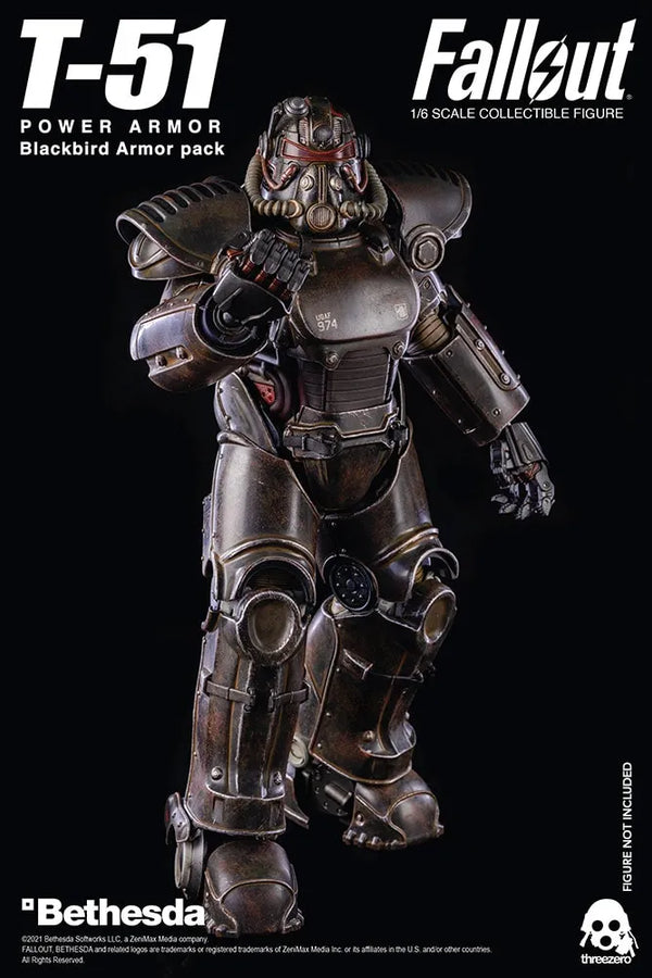 T-51 Blackbird Armor Pack – Threezero – ActionFigure Brasil