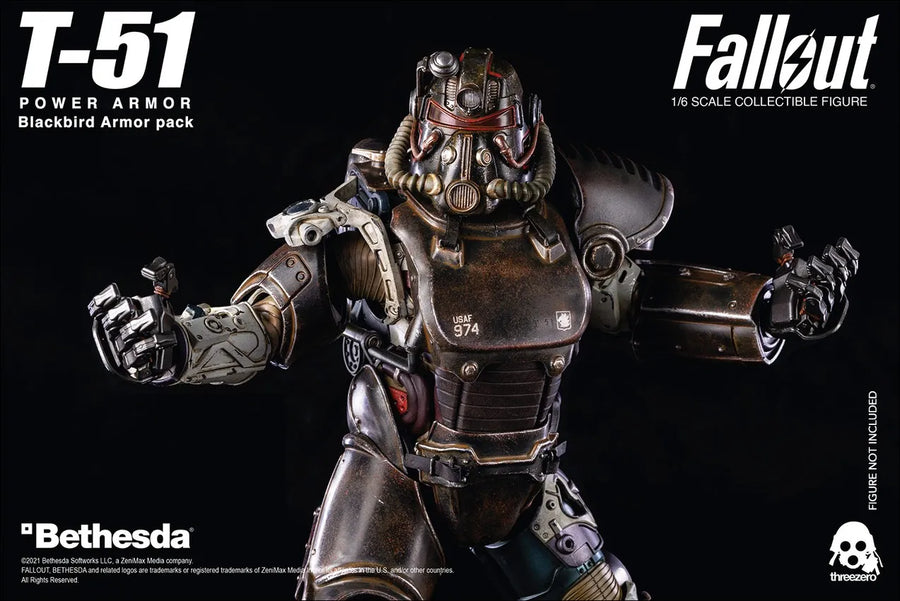 T-51 Blackbird Armor Pack – Threezero – ActionFigure Brasil