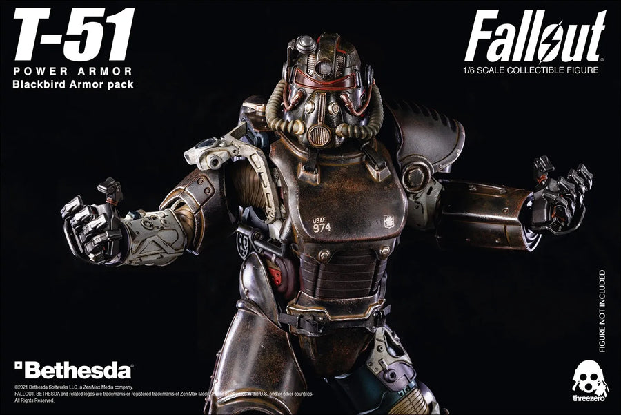 T-51 Blackbird Armor Pack – Threezero – ActionFigure Brasil