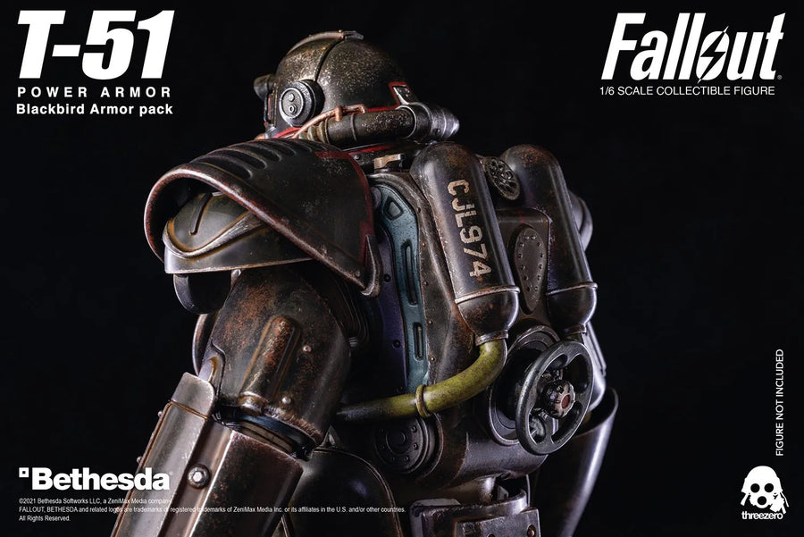 T-51 Blackbird Armor Pack – Threezero – ActionFigure Brasil