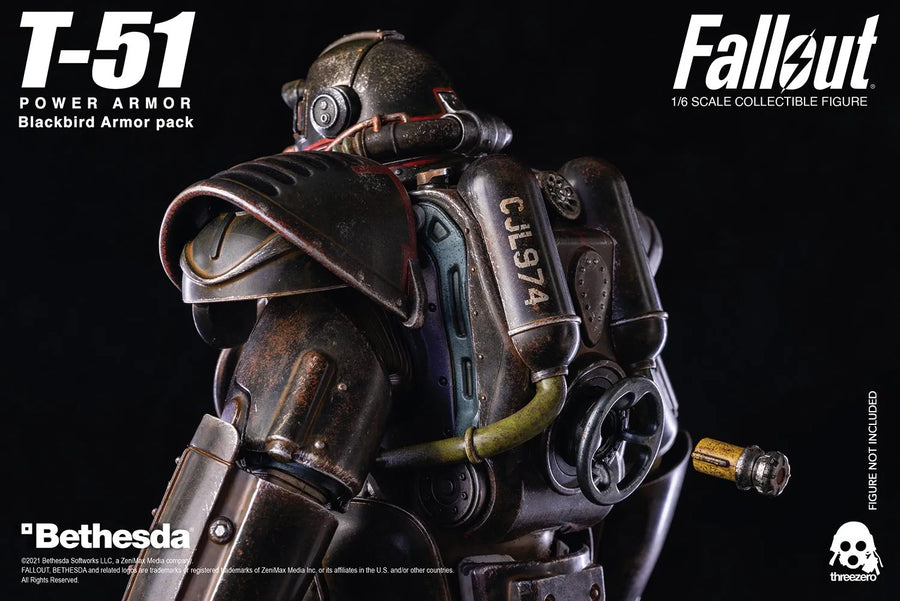T-51 Blackbird Armor Pack – Threezero – ActionFigure Brasil