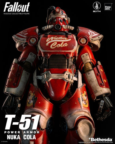 T-51 Nuka Cola Power Armor – Threezero – ActionFigure Brasil — embalagem