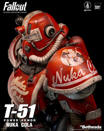 T-51 Nuka Cola Power Armor – Threezero – ActionFigure Brasil — iluminação de estúdio