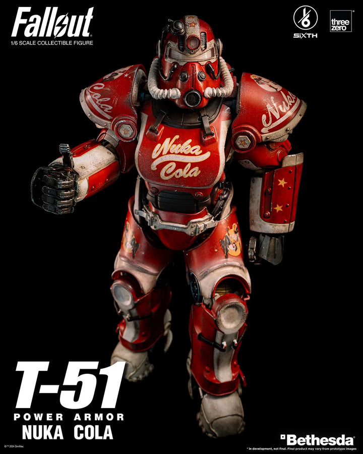 T-51 Nuka Cola Power Armor – Threezero – ActionFigure Brasil