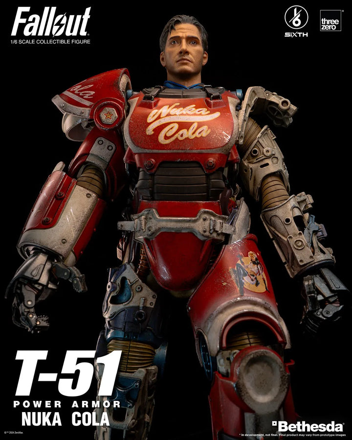 T-51 Nuka Cola Power Armor – Threezero – ActionFigure Brasil