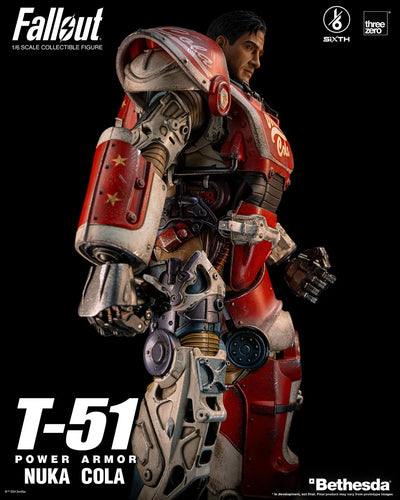T-51 Nuka Cola Power Armor – Threezero – ActionFigure Brasil — detalhe do produto