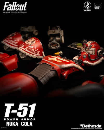 T-51 Nuka Cola Power Armor – Threezero – ActionFigure Brasil — embalagem