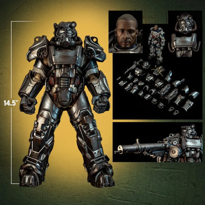 T-60 Power Armor – Threezero – ActionFigure Brasil — ambientada