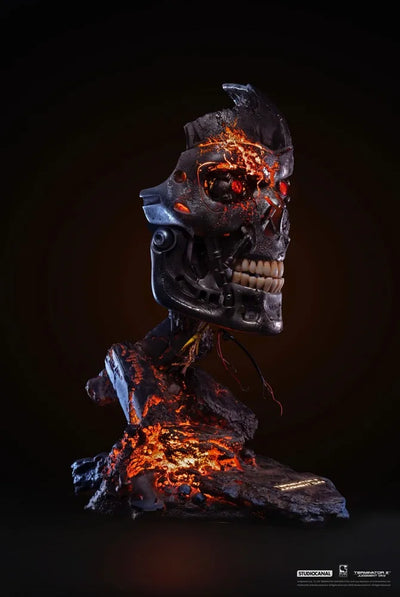 T-800 Battle Damaged Art Mask - LIMITED EDITION: 2029 – PureArts – ActionFigure Brasil — detalhe do produto