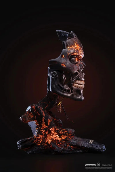 T-800 Battle Damaged Art Mask - LIMITED EDITION: 2029 – PureArts – ActionFigure Brasil — embalagem