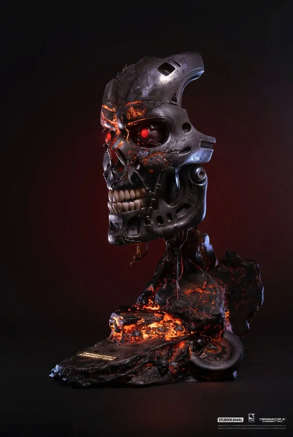 T-800 Battle Damaged Art Mask - LIMITED EDITION: 2029 – PureArts – ActionFigure Brasil — acessórios