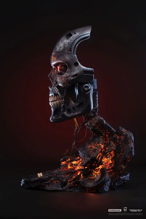 T-800 Battle Damaged Art Mask - LIMITED EDITION: 2029 – PureArts – ActionFigure Brasil — acessórios
